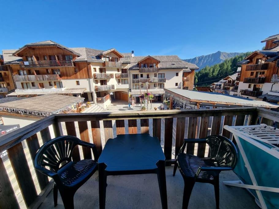 T2 + Coin Montagne - Wifi/Piscine - Les Orres 1800 아파트 외부 사진